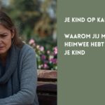 verdrietige ouder die heimwee heeft
